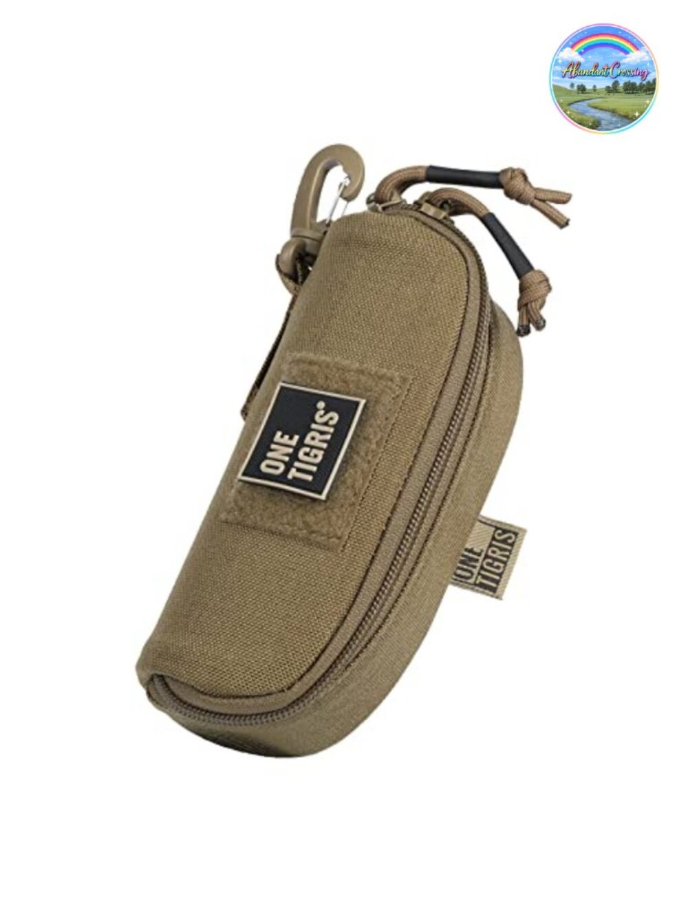 Tactical Hard Shell Sunglasses Case MOLLE Eyeglasses Pouch 1000D Nylon